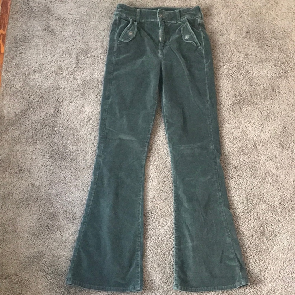 American Eagle Super High-rise Corduroy Flares (4)